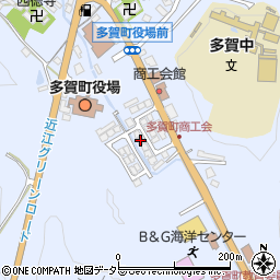 滋賀県犬上郡多賀町多賀235-25周辺の地図