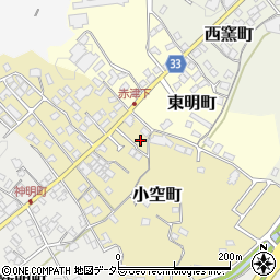 愛知県瀬戸市小空町77周辺の地図