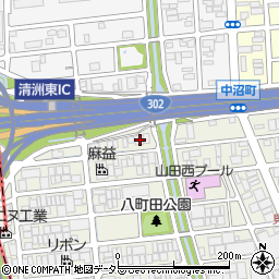 愛知県名古屋市西区長先町292-1周辺の地図