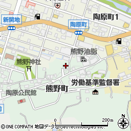 愛知県瀬戸市熊野町50-2周辺の地図