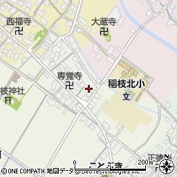 滋賀県彦根市上西川町449周辺の地図