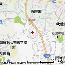 愛知県瀬戸市東茨町36-20周辺の地図
