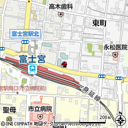 ＥＮＥＯＳ富士宮駅前ＳＳ周辺の地図