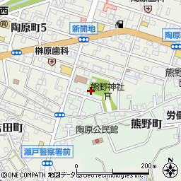愛知県瀬戸市熊野町78周辺の地図