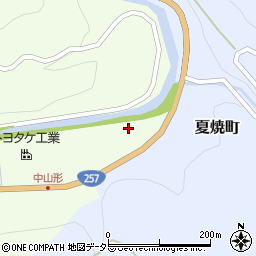愛知県豊田市桑原町中山形20周辺の地図