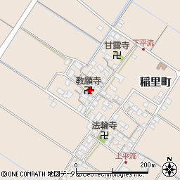 滋賀県彦根市稲里町1691周辺の地図