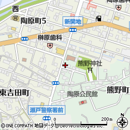 愛知県瀬戸市熊野町79周辺の地図