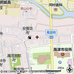 提灯屋生花部高須店周辺の地図