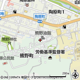 愛知県瀬戸市熊野町37周辺の地図