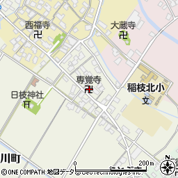 滋賀県彦根市上西川町485周辺の地図