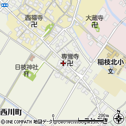 滋賀県彦根市上西川町472周辺の地図