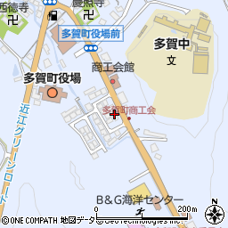 滋賀県犬上郡多賀町多賀235-13周辺の地図