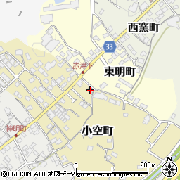 愛知県瀬戸市小空町76周辺の地図