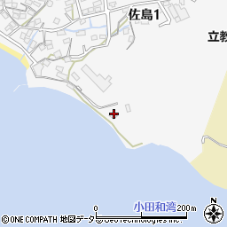 佐島海楽園周辺の地図