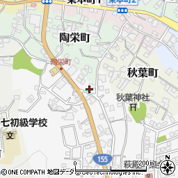 愛知県瀬戸市東茨町8周辺の地図