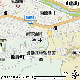 愛知県瀬戸市熊野町28周辺の地図