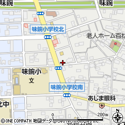 愛知県名古屋市北区楠味鋺3丁目1118周辺の地図