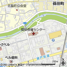 瀬戸市社会福祉協議会周辺の地図