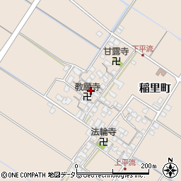 滋賀県彦根市稲里町1690周辺の地図