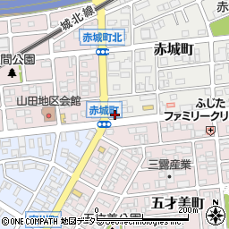 愛知県名古屋市西区赤城町1周辺の地図
