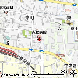 永松医院周辺の地図