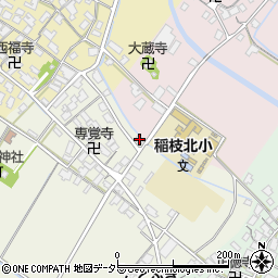 滋賀県彦根市上西川町552周辺の地図