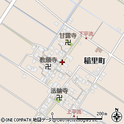 滋賀県彦根市稲里町1685周辺の地図