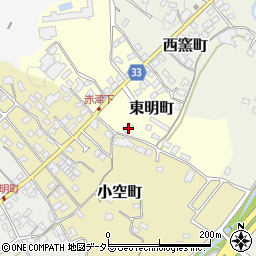 愛知県瀬戸市東明町20周辺の地図