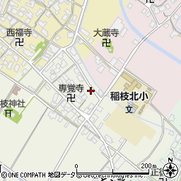 滋賀県彦根市上西川町451周辺の地図