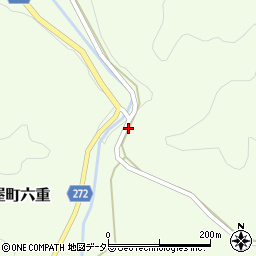 島根県雲南市三刀屋町六重606周辺の地図