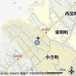 愛知県瀬戸市小空町147周辺の地図