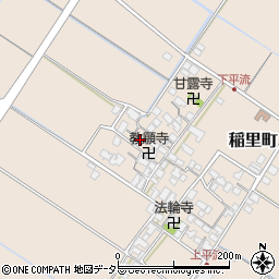滋賀県彦根市稲里町1709周辺の地図