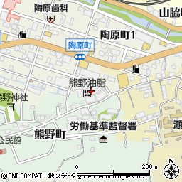愛知県瀬戸市熊野町35周辺の地図