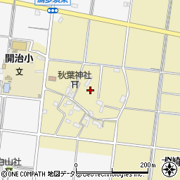 愛知県愛西市下東川町河原周辺の地図