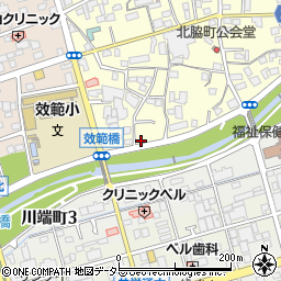 愛知県瀬戸市北脇町226周辺の地図