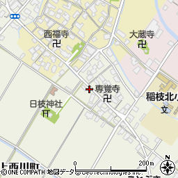 滋賀県彦根市上西川町281周辺の地図