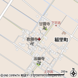 滋賀県彦根市稲里町1686周辺の地図