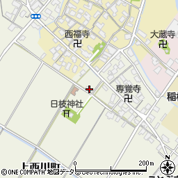 滋賀県彦根市上西川町288周辺の地図