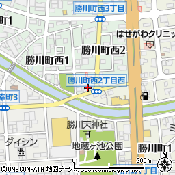 リーファ薬局　勝川店周辺の地図