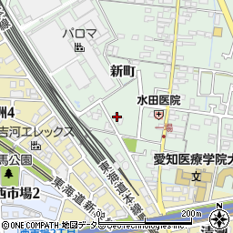 愛知県清須市一場新町474-1周辺の地図