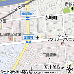 愛知県名古屋市西区赤城町3周辺の地図
