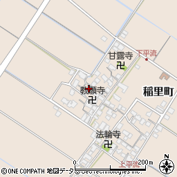 滋賀県彦根市稲里町1701周辺の地図