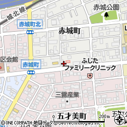 愛知県名古屋市西区赤城町6周辺の地図