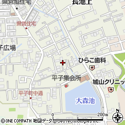 愛知県尾張旭市平子町中通237周辺の地図