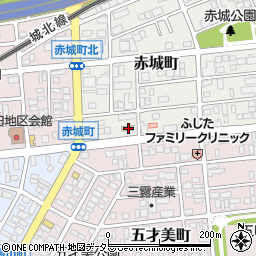 愛知県名古屋市西区赤城町5周辺の地図