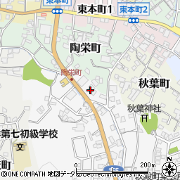 愛知県瀬戸市東茨町7周辺の地図