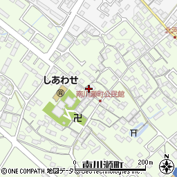 滋賀県彦根市南川瀬町1176周辺の地図