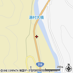 島根県雲南市吉田町川手232-5周辺の地図