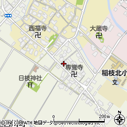 滋賀県彦根市上西川町467周辺の地図