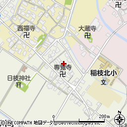 滋賀県彦根市上西川町456周辺の地図